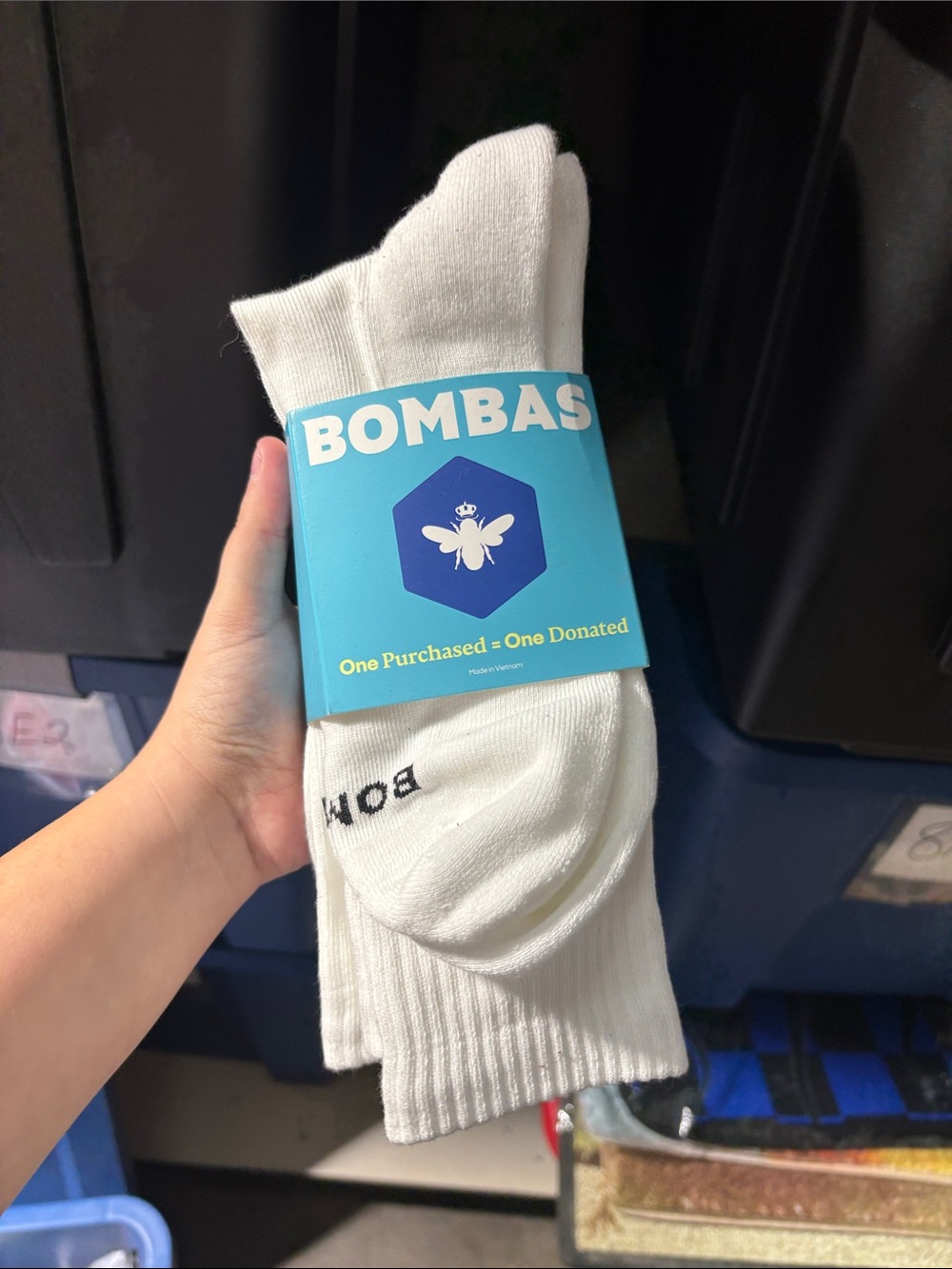 Bombas large socks NWT